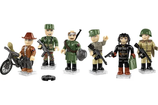 COBI Klemmbausteine Figuren Set Battle of Berlin - 77 Teile