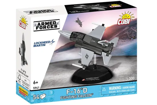 COBI Klemmbausteine Flugzeuge F-16D Fighting Falcon US 1:300 - 54 Teile