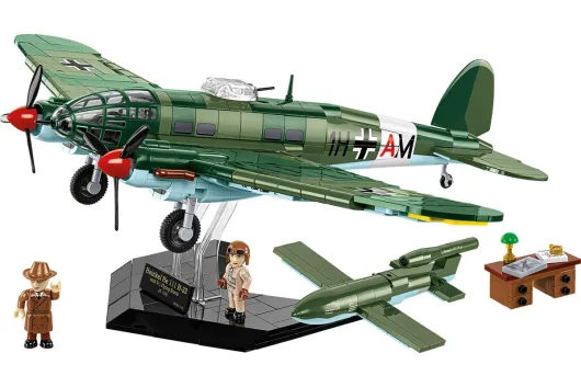 COBI Klemmbausteine Flugzeuge Heinkel HE 111 H-22 EXECUTIVE EDITION mit V1 Flying Bomb - 927 Teile