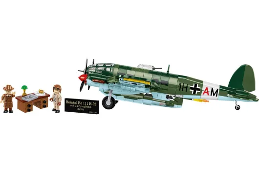 COBI Klemmbausteine Flugzeuge Heinkel HE 111 H-22 EXECUTIVE EDITION mit V1 Flying Bomb - 927 Teile