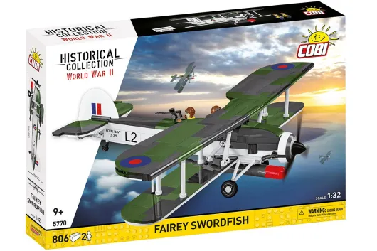 COBI Klemmbausteine Flugzeuge Fairey Swordfish - 806 Teile