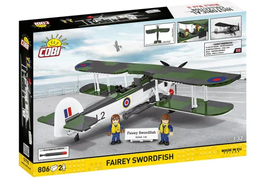 COBI Klemmbausteine Flugzeuge Fairey Swordfish - 806 Teile