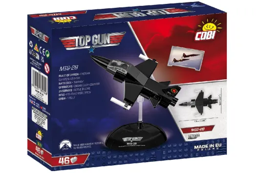 COBI Klemmbausteine Flugzeuge TOP GUN Maverick MIG-28 1:300 - 46 Teile