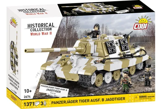 COBI Klemmbausteine Panzerjäger TIGER Ausführung B Jagdtiger - 1371 Teile