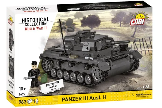 COBI Klemmbausteine Panzer III Ausführung H - 963 Teile