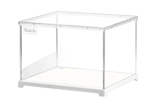 Lasercut Bausatz Zubehör - Miniaturhäuser Staubschutzvitrine 22,3x19,3x15,4cm