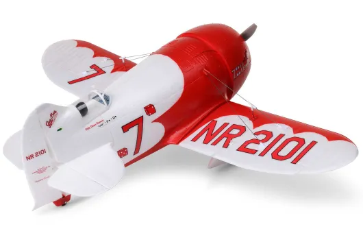 E-Flite RC Flugzeug UMX Gee Bee R-2 510mm BNF Basic mit AS3X und SAFE Select