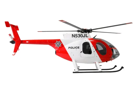 Amewi RC MD500 Pro GPS Helikopter Police 9-Kanal 3D/6G RTF