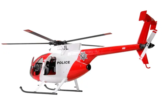 Amewi RC MD500 Pro GPS Helikopter Police 9-Kanal 3D/6G RTF