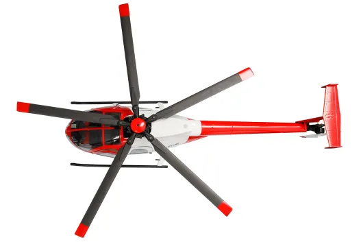 Amewi RC MD500 Pro GPS Helikopter Police 9-Kanal 3D/6G RTF