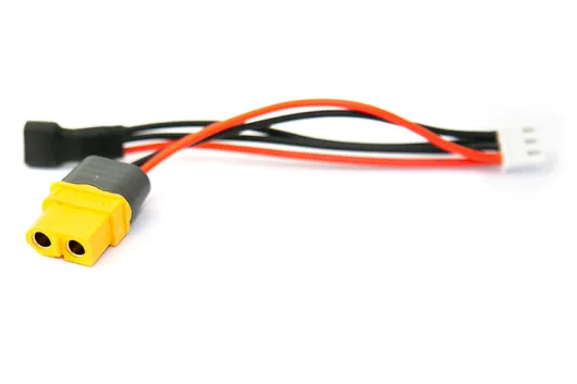 OMPHobby Ersatzteile Ladekabel mit DY15 für Akku / XH für Ladegerät und XT60 für M1V3 Pro