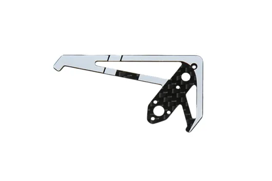 OMPHobby Ersatzteile Leitwerk Set Weiss für M2V3 Sport