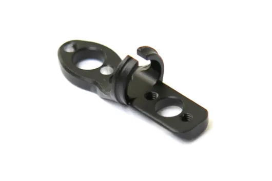 OMPHobby Ersatzteile Heckmotorhalter Aluminium schwarz für M1V3 Pro