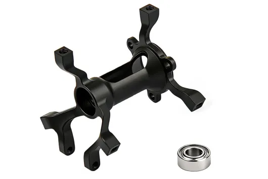 OMPHobby Ersatzteile Servoträger Aluminium schwarz für M1V3 Pro
