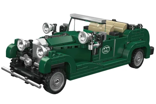 MouldKing Klemmbausteine Auto 4 Liter Super-Luxusauto mit stapelbarer Displaybox/Sammelbox - 320 Teile