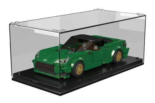 MouldKing Klemmbausteine Auto Martin DB12 mit stapelbarer Displaybox/Sammelbox - 375 Teile