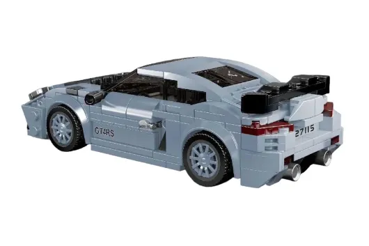 MouldKing Klemmbausteine Auto 718GT4 RS Sportwagen mit stapelbarer Displaybox/Sammelbox - 415 Teile