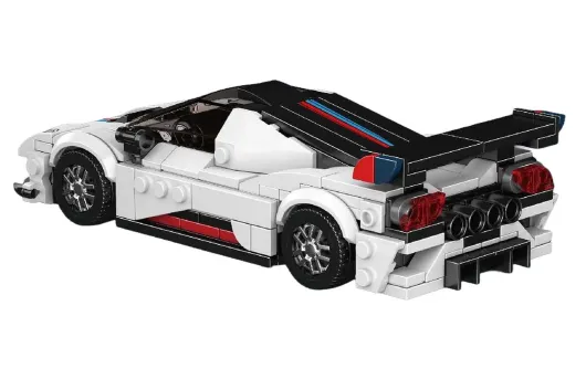 MouldKing Klemmbausteine Auto Venom F5 Sportwagen mit stapelbarer Displaybox/Sammelbox - 426 Teile