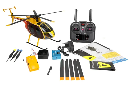 Amewi RC MD500 Pro GPS Helikopter Hawaii 9-Kanal 3D/6G RTF