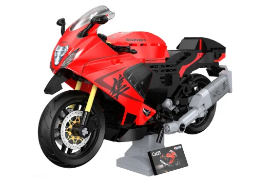 CaDA Klemmbausteine Motorrad Suzuki Hayabusa - 299 Teile