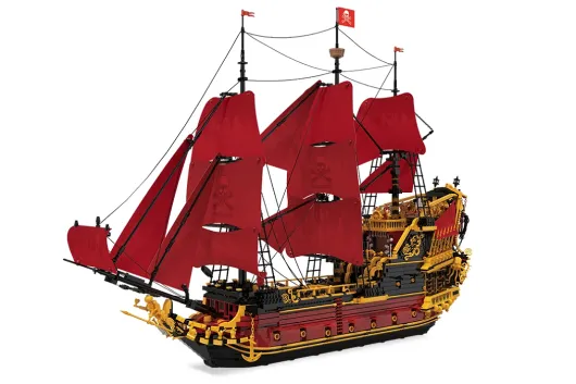 Reobrix Klemmbausteine Piratenschiff Revenge - 5666 Teile