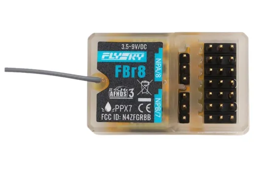 Flysky FBr8 Boot lange Antenne AFHDS3 Empfänger 8 Kanal