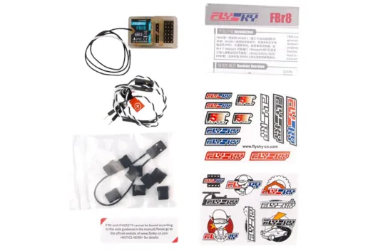 Flysky FBr8 Boot lange Antenne AFHDS3 Empfänger 8 Kanal