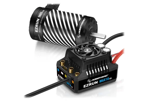 Hobbywing Ezrun MAX10 G2 140A Combo mit 3665SD-4000kV 5mm Welle