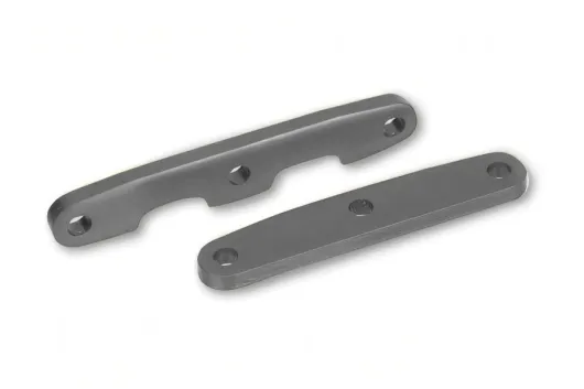 Traxxas Tuning Querlenkerhalter aus Aluminium in grau für Rustler, Slash und Stampede 1/10