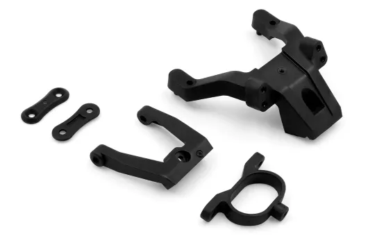HobbyPlus Ersatzteile Vordere Bulkhead und Wing Mount Set für Speck-B 2WD Buggy 1:24 RTR