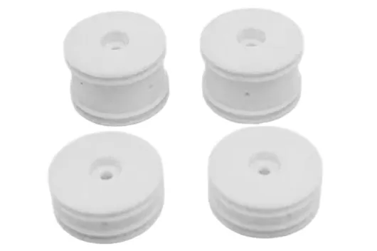 HobbyPlus Ersatzteile Felgenset in Weiß für Speck-B 2WD Buggy 1:24 RTR