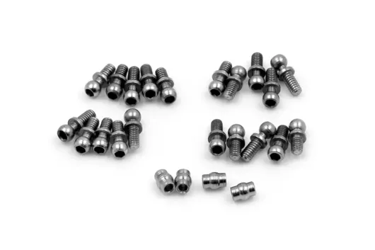 HobbyPlus Ersatzteile Komplett Kugelkopf Set für Speck-B 2WD Buggy 1:24 RTR