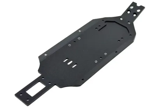 HobbyPlus Ersatzteile Aluminium Chassis Platte für Speck-B 2WD Buggy 1:24 RTR