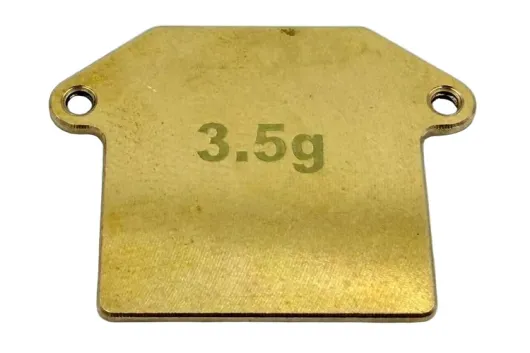 HobbyPlus Tuning Messing Gewicht 3,5g für Speck-B 2WD Buggy 1:24 RTR