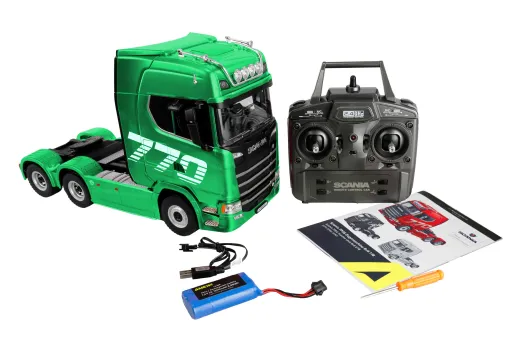 Amewi RC Scania 770S Zugmaschine in Grün 6x4 1:18 RTR