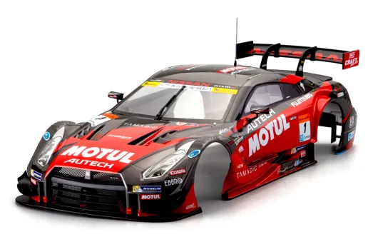 Killerbody Nissan Motul Autech GT-R 2016 Karosserie lackiert RTU Breite 195mm passend auf nahezu alle 1:10 Tourenwagen mit Radstand 257mm