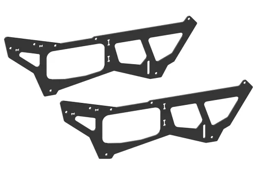 XLPower Ersatzteile Carbon Rahmenplatten für Stratos200