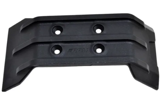RPM Ersatzteile Skidplatte vorne schwarz für Traxxas MAXX 1/10