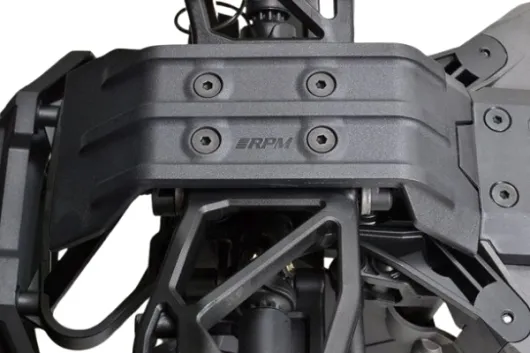RPM Ersatzteile Skidplatte vorne schwarz für Traxxas MAXX 1/10
