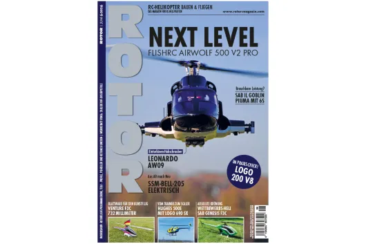 Rotor Fachmagazin für Modellhubschrauber Ausgabe 6 Juni 2026