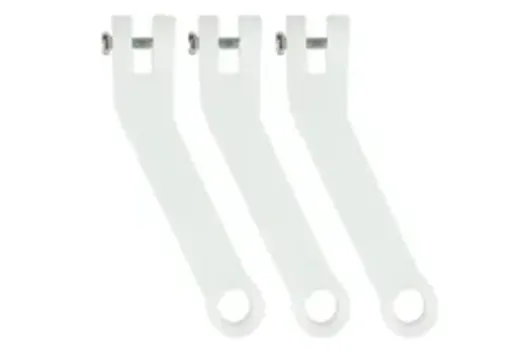 Microheli Anlenkarme aus Kunststoff für OMPHobby M2V3 Pro Tuning 3Blatt Hauptrotorkopf Set