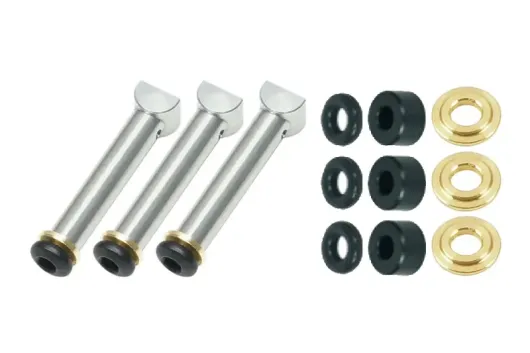 Microheli Blattlagerwellen Set für OMPHobby M2V3 Pro für Tuning 3Blatt Hauptrotorkopf Set