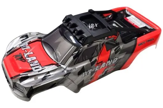 Amewi RC Ersatzteile Karosserie in Rot für M-Land Truggy 1:16