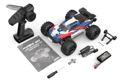MJX Hyper Go RC-Car 1/16 Brushless Truggy RTR Set mit Akku oder Lader