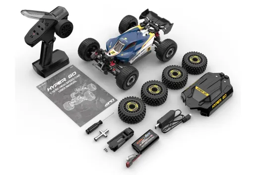 MJX Hyper Go RC-Car 1/16 Brushless Buggy RTR Set mit Akku oder Lader
