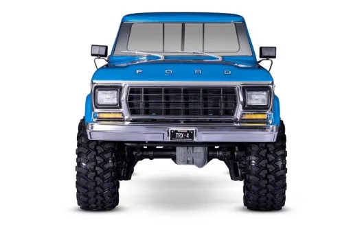 Traxxas TRX-4 F150 Truck XLT blau 1/10 Crawler RTR Brushed, Clipless, ohne Akku oder Lader