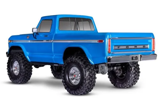 Traxxas TRX-4 F150 Truck XLT blau 1/10 Crawler RTR Brushed, Clipless, ohne Akku oder Lader