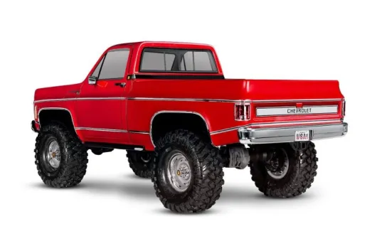 Traxxas TRX-4 Chevy K10 Truck XLT rot 1/10 Crawler RTR Brushed, Clipless, ohne Akku oder Lader