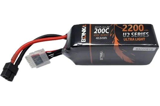 Bonka Lipo Akku 2200mAh 22,2V 6S 200C XT60