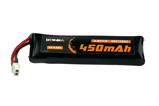 Bonka Lipo Akku 450mAh HV 3,8V 1S 80C FPV BT2.0